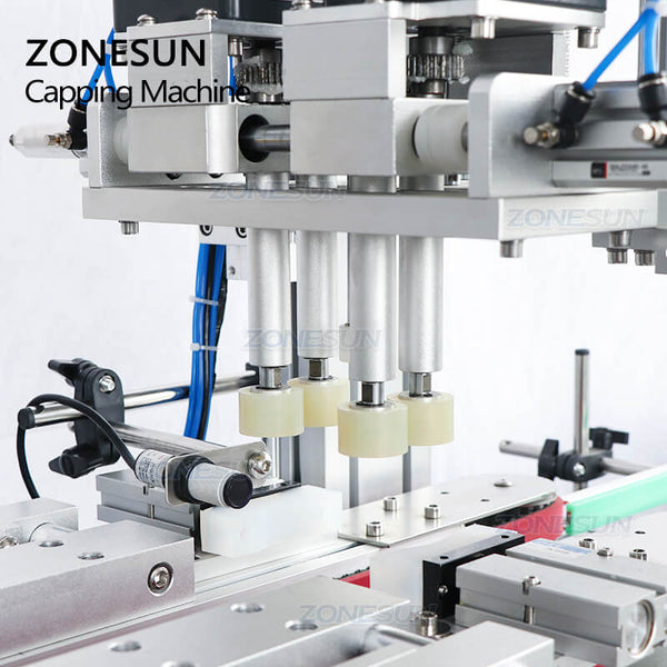 ZONESUN ZS-XG16P Spindle Capping Machine with Cap Sorter
