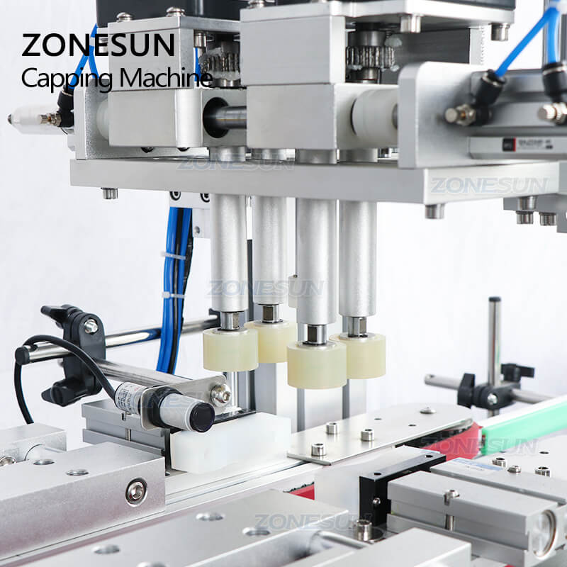 ZONESUN ZS-XG16P Spindle Capping Machine with Cap Sorter