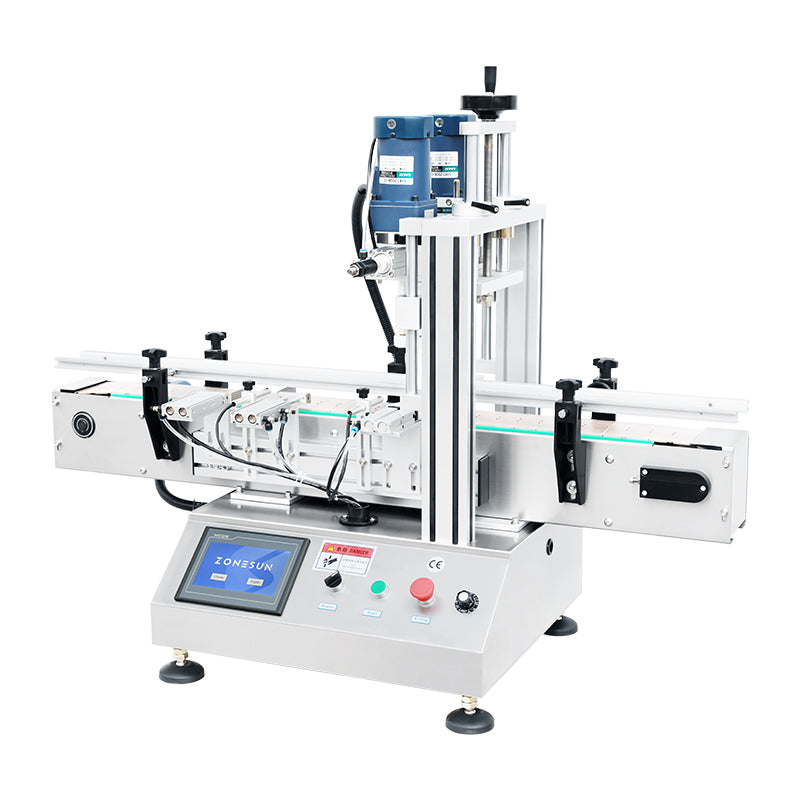 ZONESUN ZS-XG1860 Tabletop Automatic Spindle Capping Machine