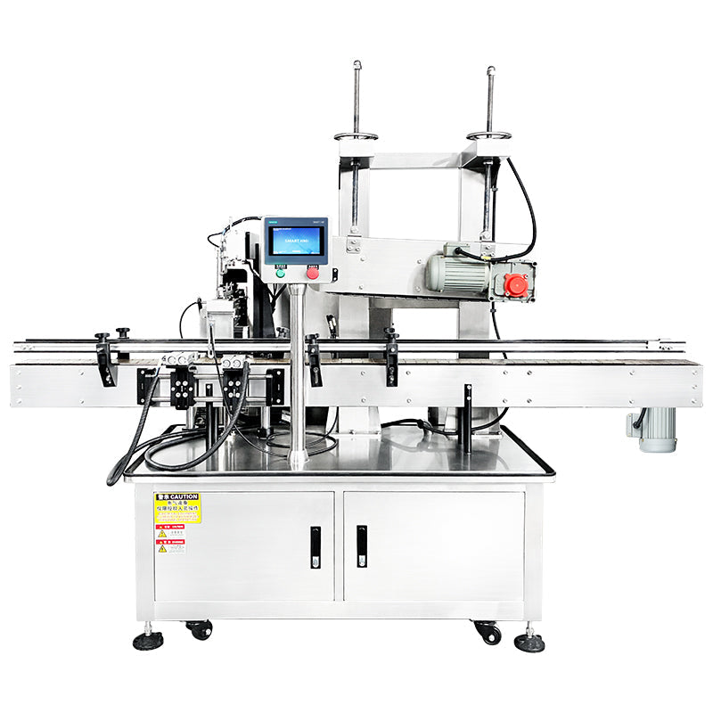ZONESUN ZS-XG21U Automatic Bar Top T-Corking Machine for Spirits Bottling Lines with Vibratory Feeder