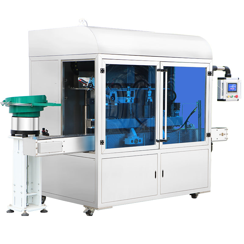 ZONESUN ZS-XG440P Automatic Double-Head Tracking Bottle Capping Machine