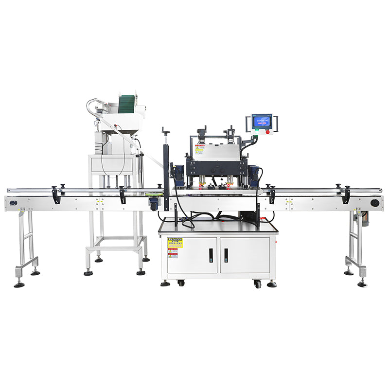 ZONESUN ZS-XG440RS2 Automatic Dual-Head Servo Screw Capping Machine