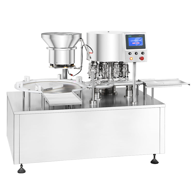 ZONESUN Vial Bottle Filling Crimping Machine