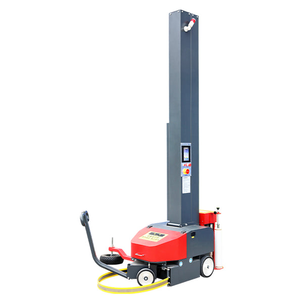 palletizing and wrapping system