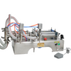ZONESUN Pneumatic Liquid Filling Machine with 2 Nozzles
