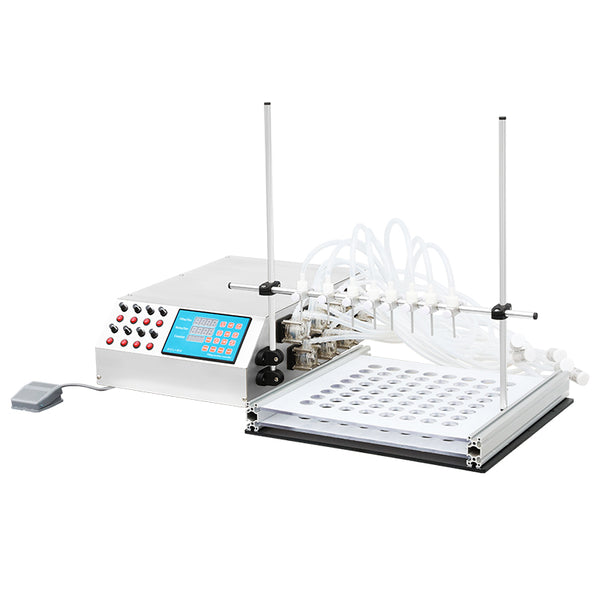 ZONESUN ZS-YTPP8 Peristaltic Pump Filling Machine 8 Head Essential oil Perfume Dose Liquid Filling Equipment