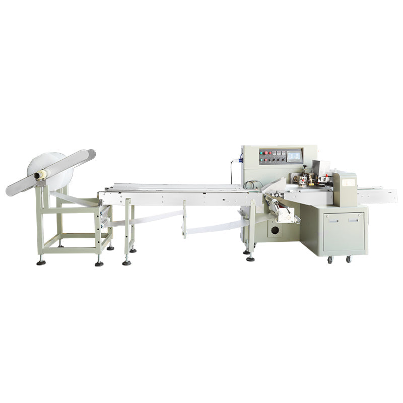 ZONESUN ZS-ZB350S Servo Horizontal Flow Anti Tamper Wrapper for Bubble Film