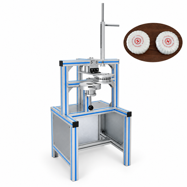 ZONESUN ZS-PK940 Manual Pleated Soap Wrapping Machine for Round Soaps