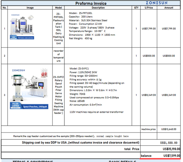 ZONESUN Customized Link - Customized Packaging Solution Link
