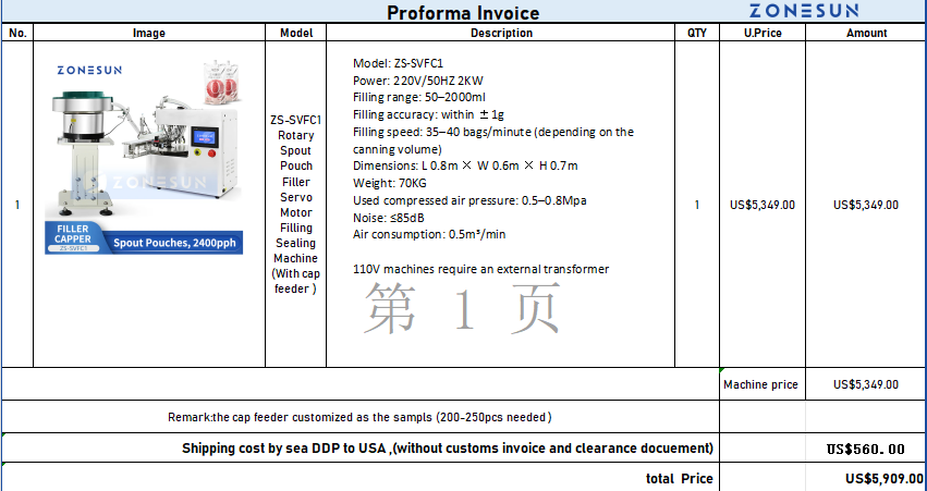 ZONESUN Customized Link - Customized Packaging Solution Link