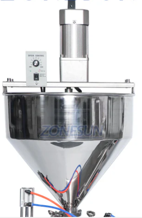 ZONESUN ZS-GY2 Semi-Automatic Pneumatic Paste & Liquid Filling Machine