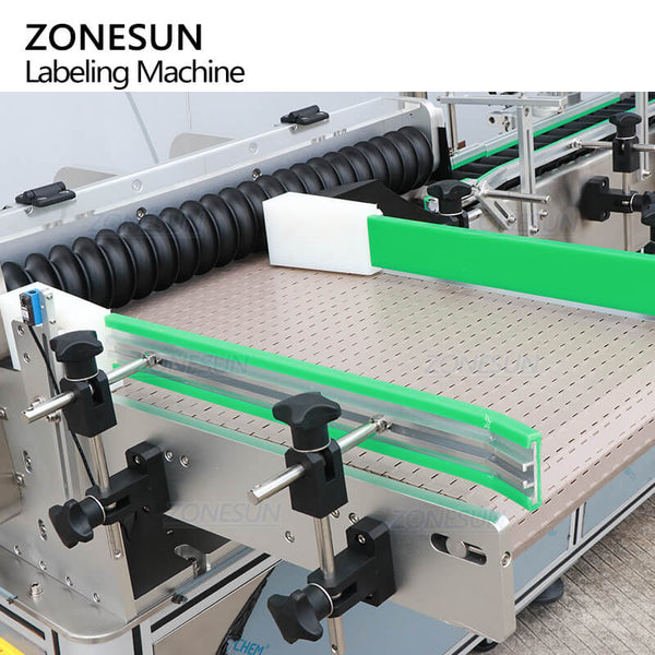 ZONESUN ZS-HTB832 High Speed Automated Horizontal Ampoule Cosmetic Serum Perfume Sample Vial Self-sticker Labeling Machine
