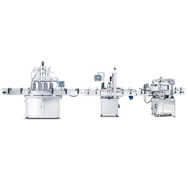 ZONESUN ZS‑FAL180X8 Automatic Liquid Filling Capping Labeling Line