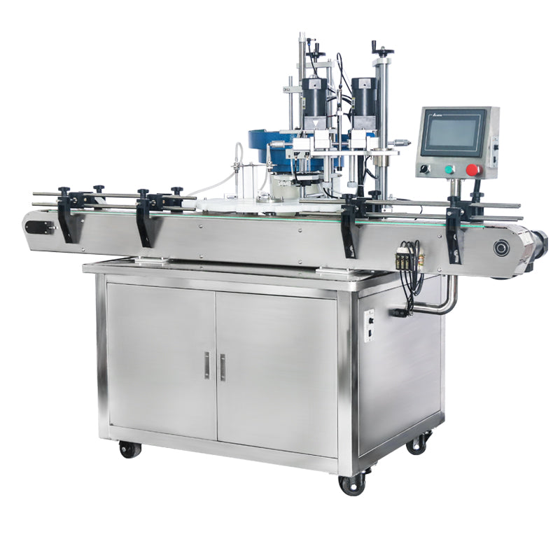 ZONESUN ZS-AFC1 Rotary Liquid Filling and Capping Machine with Cap Feeder