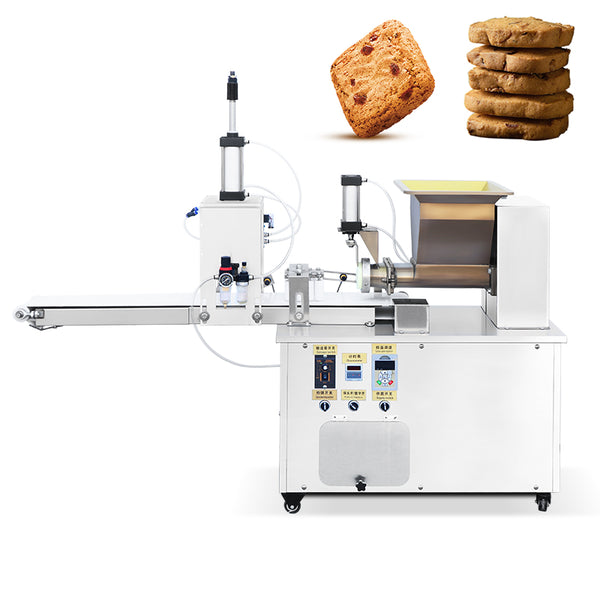 ZONESUN ZS-ECM2 Dough Extruder Machine for Cookies Breadsticks with Adjustable Mold Industrial Bakery Equipment 5-500g Customized