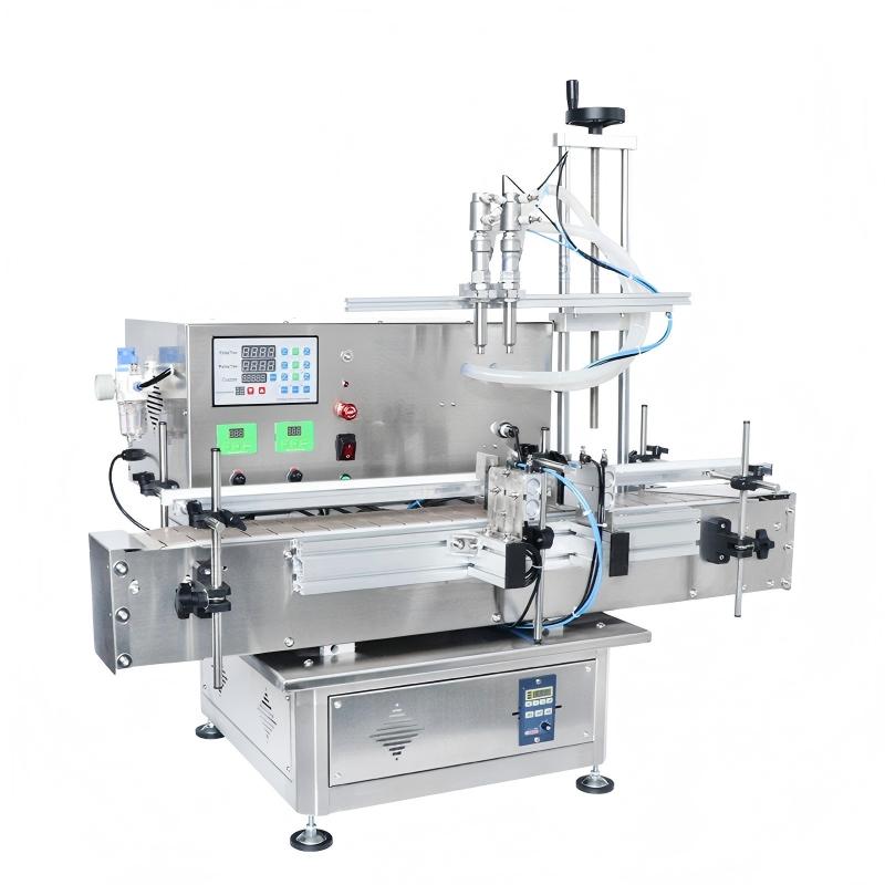 ZONESUN ZS-DTDP20-2 Desktop 2 Heads Diaphragm Pump Liquid Filling Machine