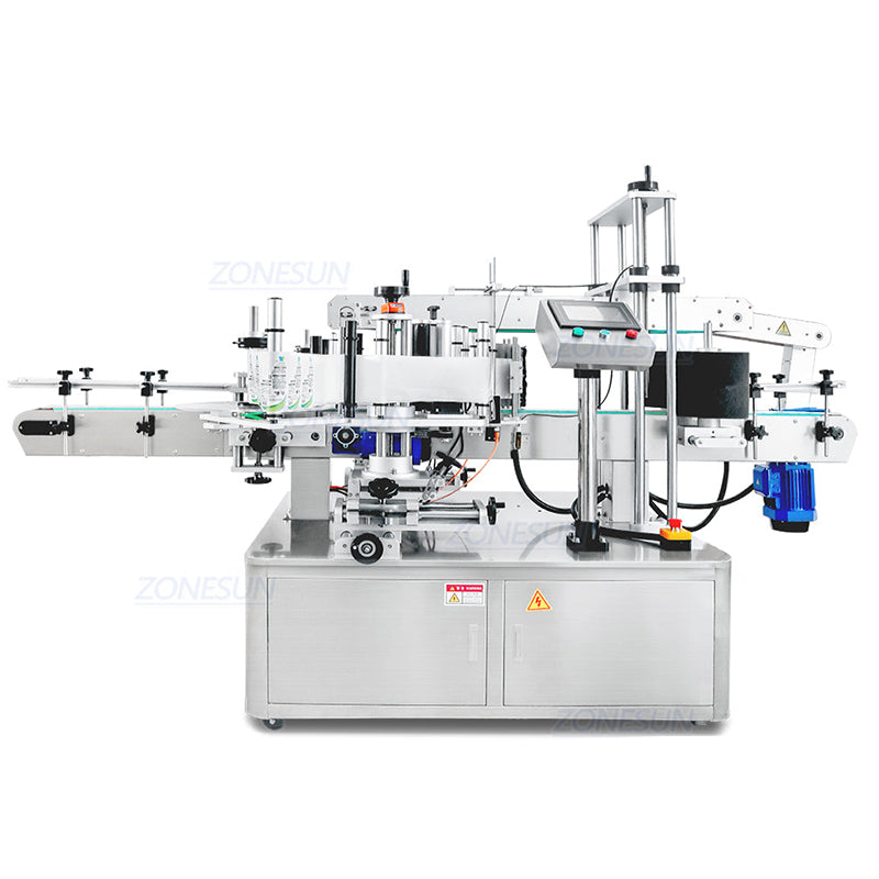 ZONESUN ZS-TB600 Double-Sided Square Bottle Labeling Machine
