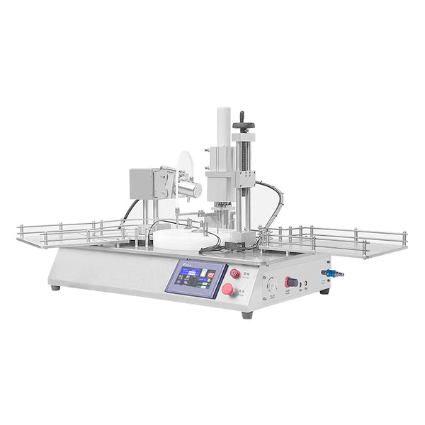 ZONESUN ZS-XBFC20 3-in-1 Ceramic Pump Liquid Filling Capping Machine