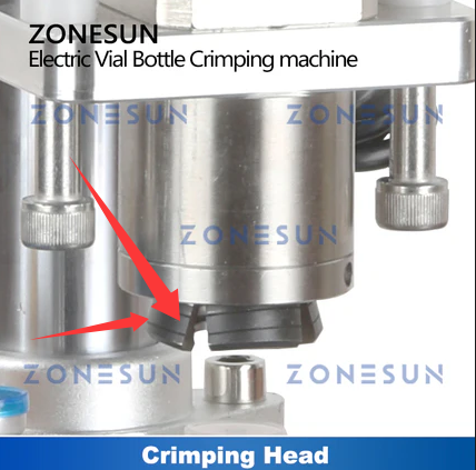 ZONESUN ZS-YG80D Electric Vial Crimper for Flip-Off Caps, No Air Needed