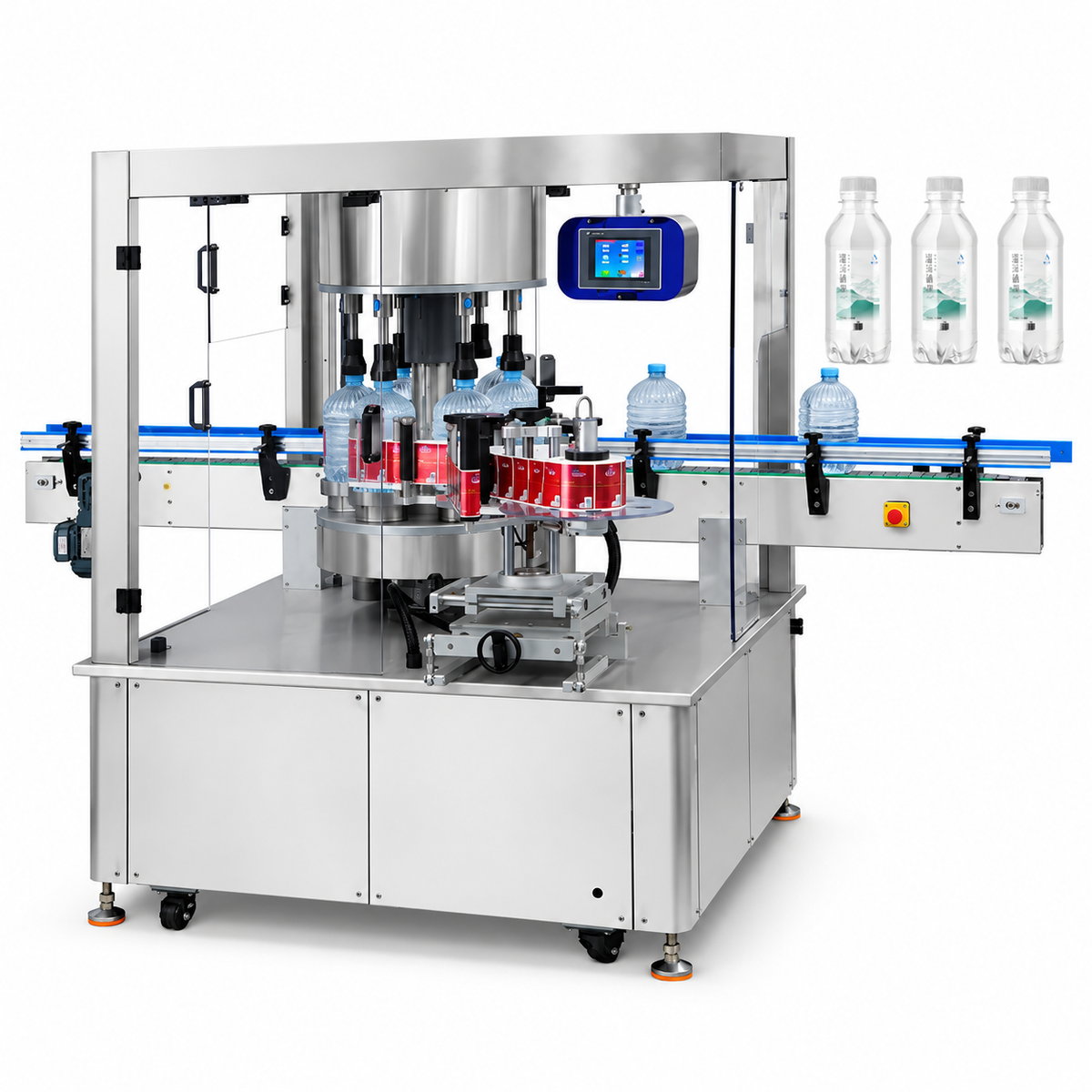ZONESUN ZS-CYGDP6 Automatic Round Bottle Label Applicator