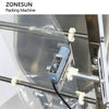 ZONESUN ZS-FS200D1 Automatic Vertical Piston Pump Paste Filling and Sealing Machine VFFS Honey Cream Sachet