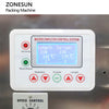ZONESUN ZS-FS200D1 Automatic Vertical Piston Pump Paste Filling and Sealing Machine VFFS Honey Cream Sachet