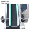 ZONESUN ZS-MPYT900 Semi-automatic Magnetic Pump Liquid Filling Machine With Diving Nozzle for Foaming Liquid