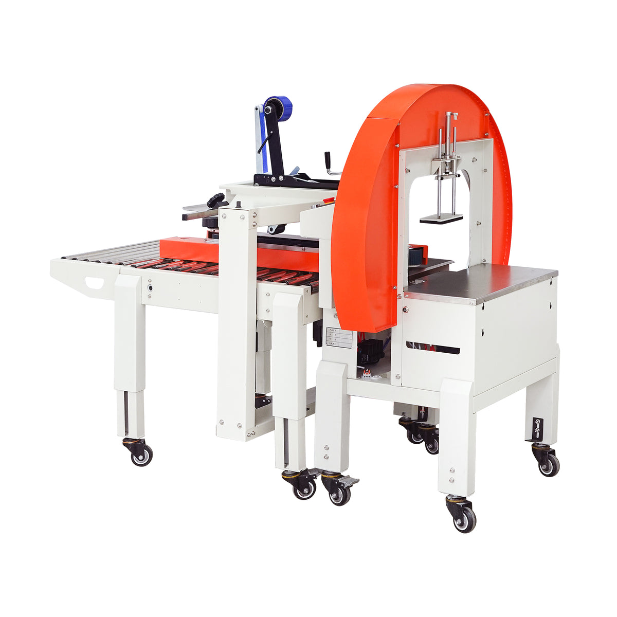 ZONESUN ZS-TFX30 Carton Ring‑type Tape Sealing Machine Box Cross-Taping Equipment