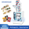 ZONESUN ZS-FS240KQ Automatic Granule Drink Sachet Weighing Filling Sealing Packing Machine VFFS Packaging Equipment