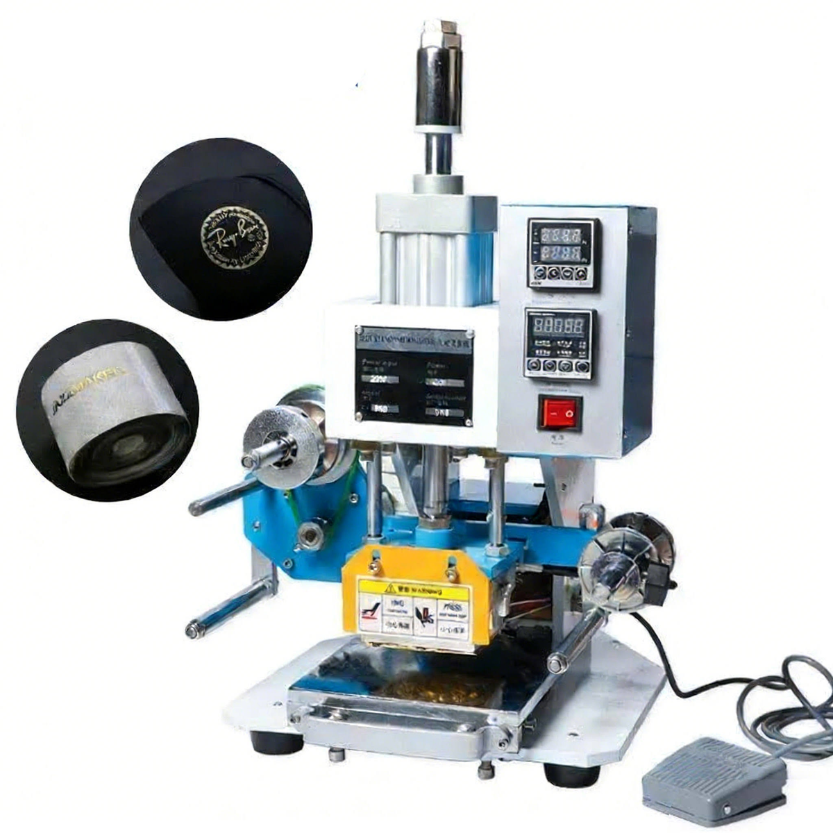 ZONESUN ZS-819B Pneumatic Foil Stamping Machine for Leather & Paper