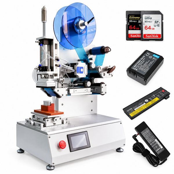 ZONESUN XL‑T807 High Precision Flat Labeling Machine with Date Coder