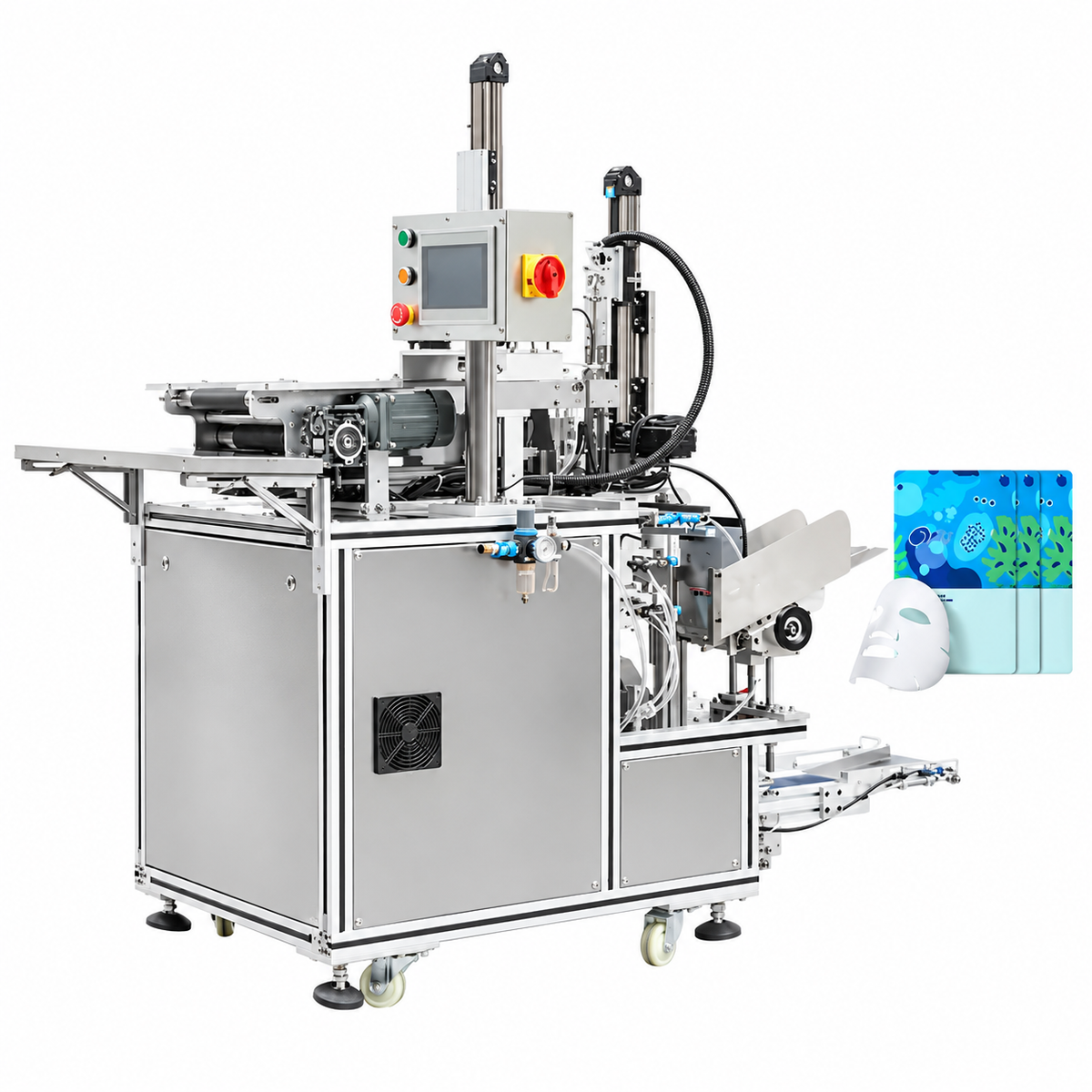 ZONESUN ZS-MS1TZD High-Speed Sheet Mask Folding & Bagging Machine