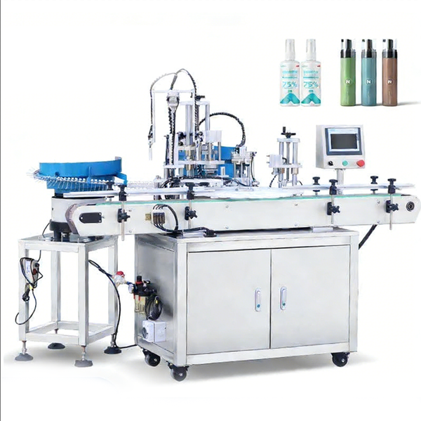 ZONESUN ZS-AFC8 Automatic Peristaltic Pump Filling & Capping Machine for Spray Bottles