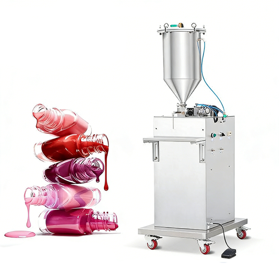 ZONESUN ZS-GTPP1 Pneumatic Piston Mascara and Lip Gloss Filling Machine