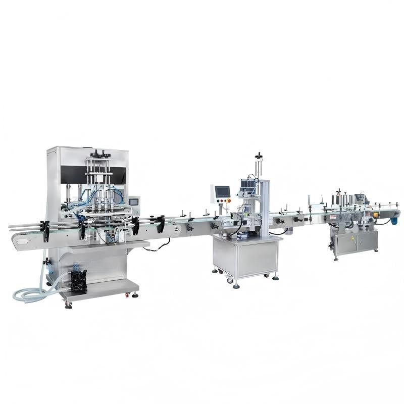 ZONESUN ZS-FAL180P6 Servo Liquid Paste Filling Capping And Labeling Machine