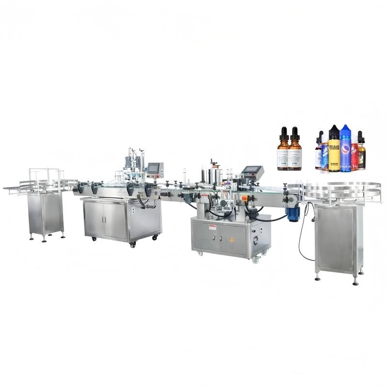 ZONESUN ZS-FAL180A8 Full Automatic Magnetic Pump Liquid Filling Capping and Labeling Machine