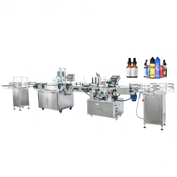 ZONESUN ZS-FAL180A8 Full Automatic Magnetic Pump Liquid Filling Capping and Labeling Machine