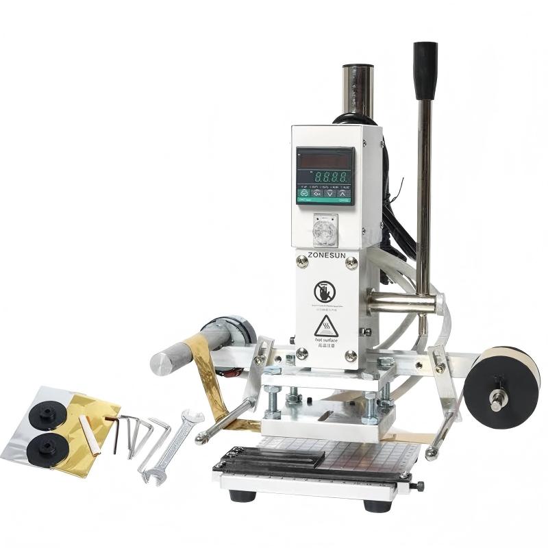 ZONESUN ZS-90A Automatic Hot Foil Stamping Machine for Leather