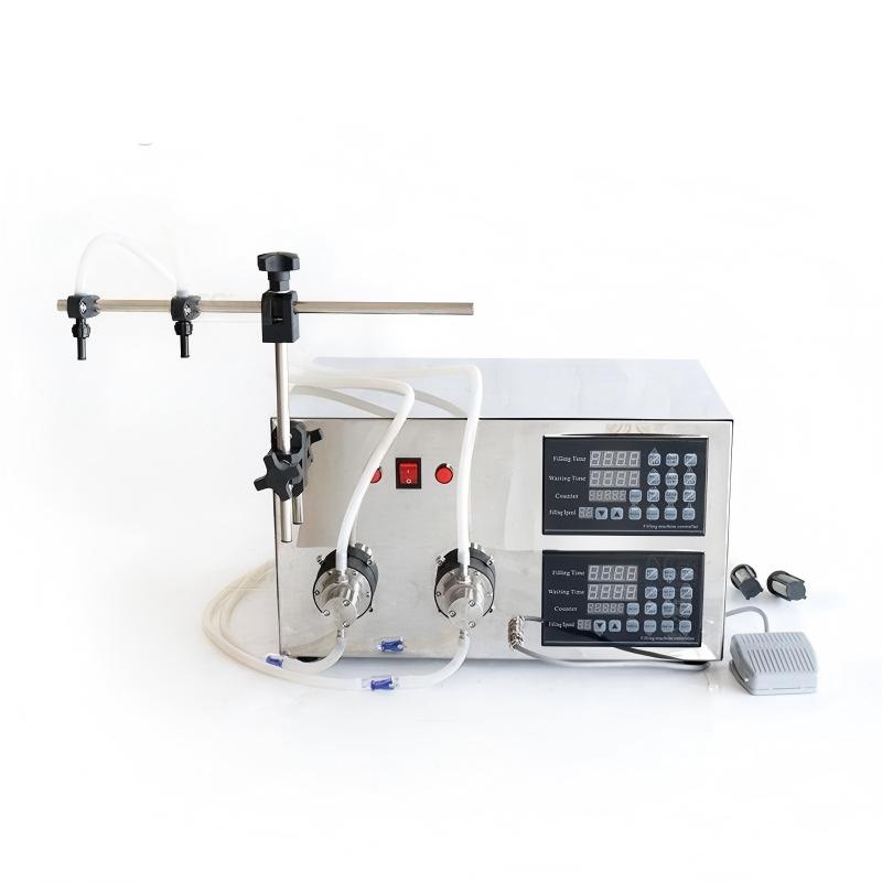 ZONESUN ZS-YG2 2 Nozzles Magnetic Pump Liquid Filling Machine