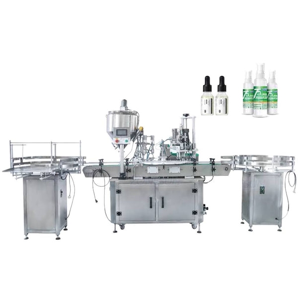 ZONESUN Automatic Liquid Filling and Capping Line for Bottles