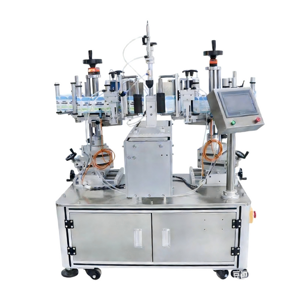 ZONESUN XL-T806 Semi Automatic Double-side Square Bottle Labeling Machine With Date Coder
