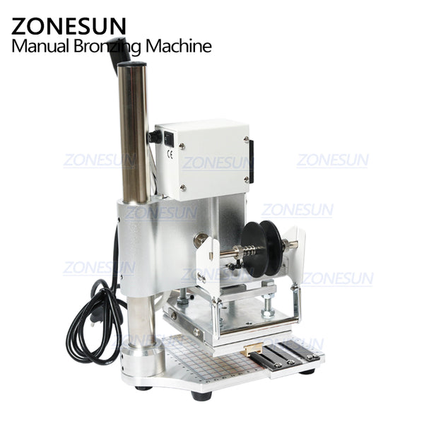 ZONESUN ZS-100 Hot Foil Stamping Machine for Mold & Letter Holder