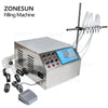 ZONESUN ZS-YTDP6 6 Nozzles Diaphragm Pump Liquid Filling Machine For Perfume Water Juice