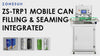 Soda can filling machine