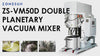 Solder paste mixer