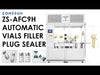 Vial filling and plugging