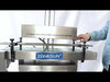 ZONESUN ZS-FK1300 Automatic Continuous Aluminum Foil Plastic Pill Bottle Sealing Machine High Speed Vial Cap Sealer