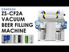 Vacuum Beer Filling Machine for Carbonated Drinks