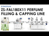 ZONESUN ZS-FAL180X11 Perfume Bottle Filling Capping Production Line