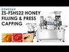 Viscous food packaging machine